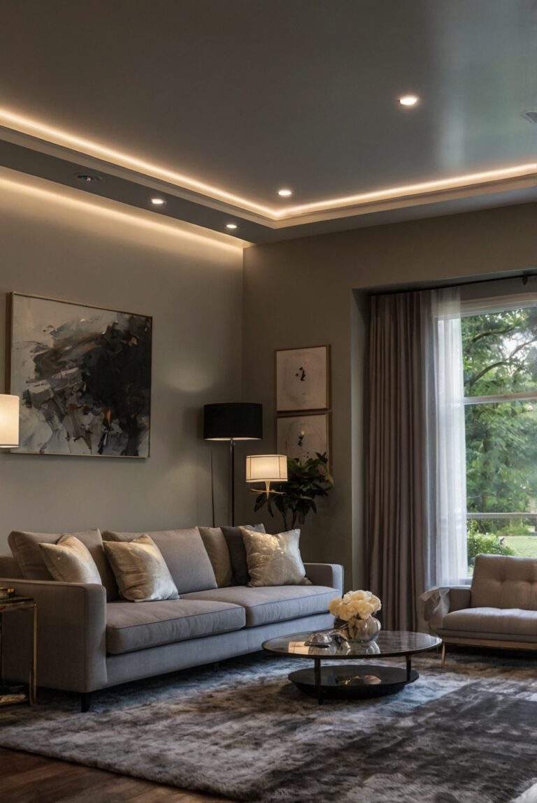 LED strip lighting, smart lighting solutions, ambient lighting ideas, interior lighting design, modern lighting fixtures, under cabinet lighting, mood lighting design