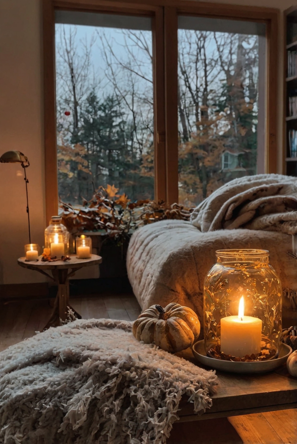 Fall room decor, Aesthetic home decor, Cozy room ideas, Room makeover, Interior design trends